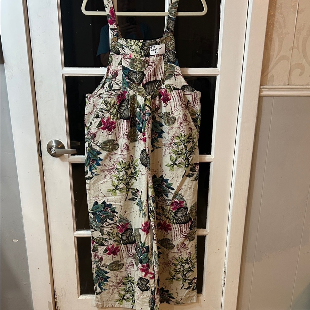 G72.    Zanzea Multicolor Floral Jumpsuit